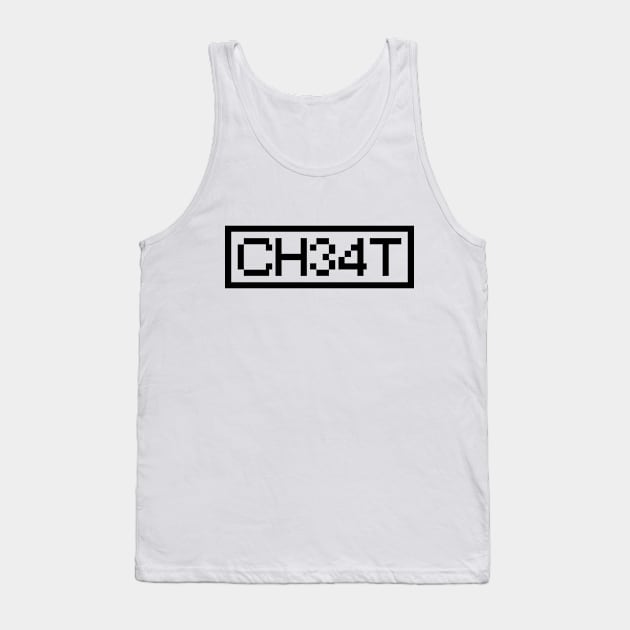 LEET CHEAT Tank Top by tinybiscuits